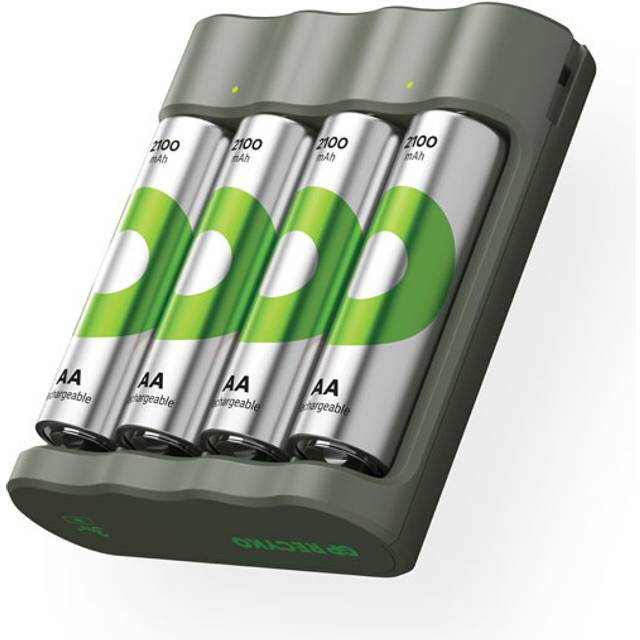 Billede af GP Batteries ReCyko USB Batterioplader 4 AA