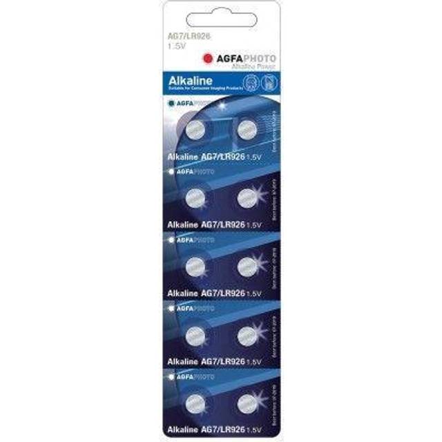 Billede af AgfaPhoto LR926/AG7 10-pak AgfaPhoto knapcellebatteri Alkaline, 1,5V